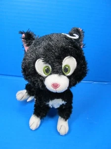 Mittens Plush Cat Disney Store BOLT 7" Scruffy Plush Kitty Rare Black White - Picture 1 of 7