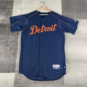 DETROIT TIGERS GAME USED JERSEY #35 2003-2005 Men’s Size 46 Navy Blue Sewn - Picture 1 of 10
