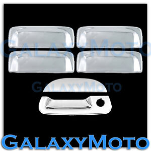 01-05 Ford Explorer Sport Trac Triple Chrome Plated 4 Door handle+Tailgate cover