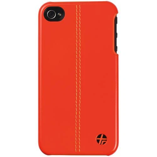 Funda Trexta Clásica A Presión Para iPhone 4/4S - Naranja NUEVA Foto 1 de 1