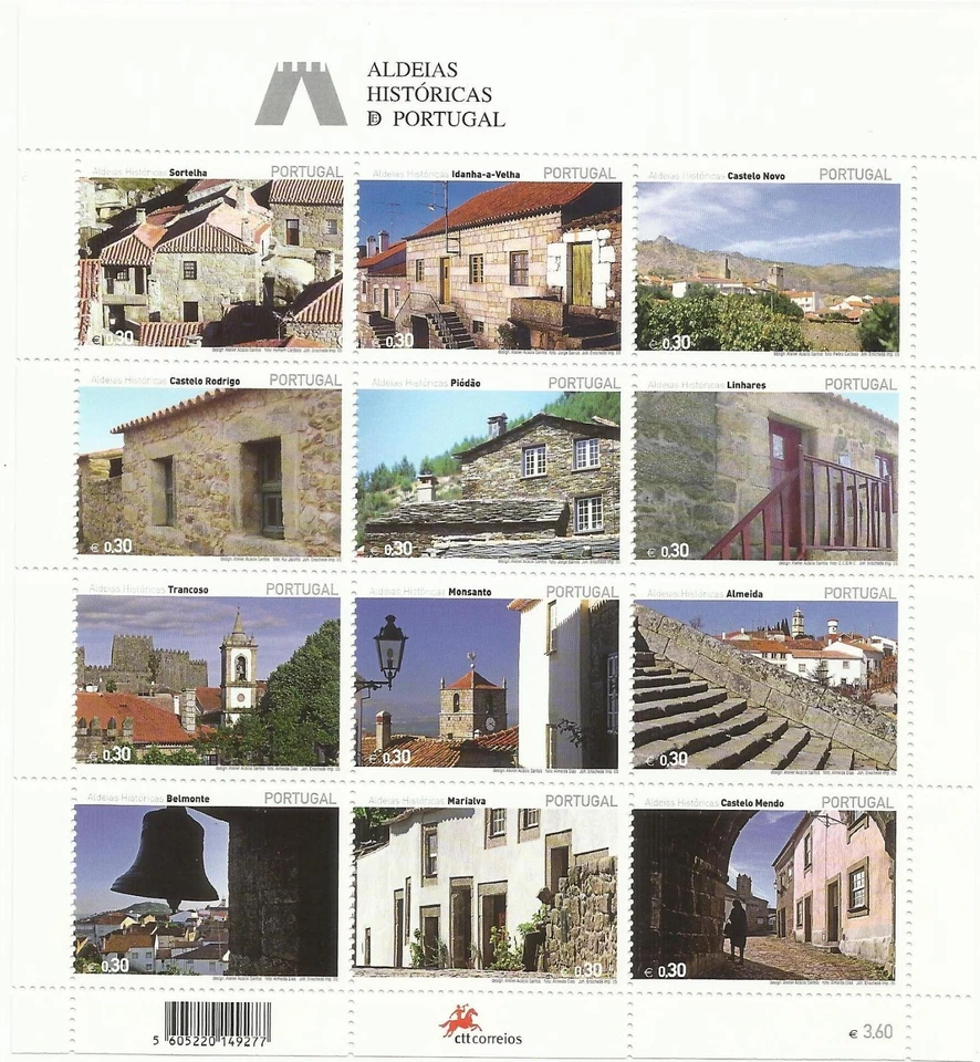 Portugal 2005 - Historical Villages mini sheet MNH - Image 1 of 1