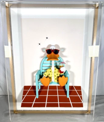 De colección Michael Bedard Pato Sentado Edición Limitada Firmado 86/350 Bellas Artes Raro Foto 1 de 4