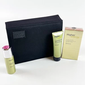 Dior HIGHER ENERGY 3pc Dopp Kit For Men 3.4oz EDT, 2.5oz Shampoo, 1.7oz Deo NEW - Picture 1 of 12