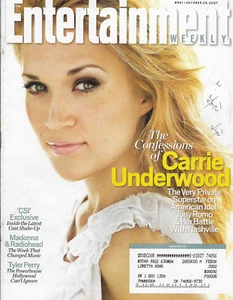 ENTERTAINMENT WEEKLY Magazine Oct. 26 2007 Carrie Underwood Jorja Fox Madonna - Imagen 1 de 3
