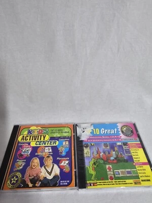 Kids Activity Learning Games For PC ROM- Lot of 2 - Image 1 of 4