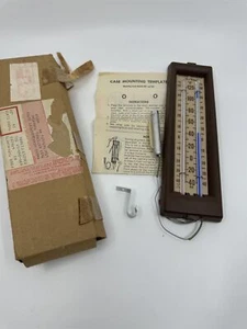 Vintage Tru-Temp #831 Indoor/Outdoor Thermometer New In Box NOS Tru Temp - Picture 1 of 18