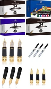 Dryden Designs Fountain Pen Accessories - Universal Cartridges, Nibs & Converter - Picture 1 of 10
