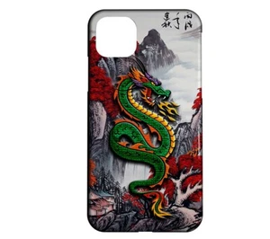 Coque pour iphone 15 14 Pro Max 13 12 11 XR XS X 7 8 6 ASIAN DRAGON 02 - Photo 1 sur 1