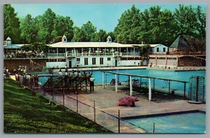 Postal cromada de piscina municipal High Point NC Carolina del Norte - Imagen 1 de 2