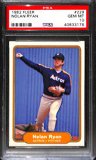 1982 FLEER #229 NOLAN RYAN PSA 10 40833176