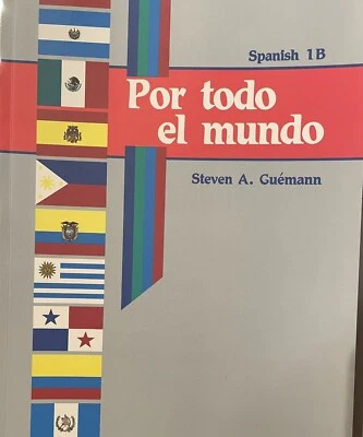 Abeka Spanish 1 B, Por Todo el Mundo, Student Workbook - Image 1 of 3