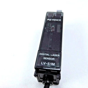 KEYENCE LV-51M Amplifier Unit NPN Digital Laser Sensor New - Picture 1 of 4