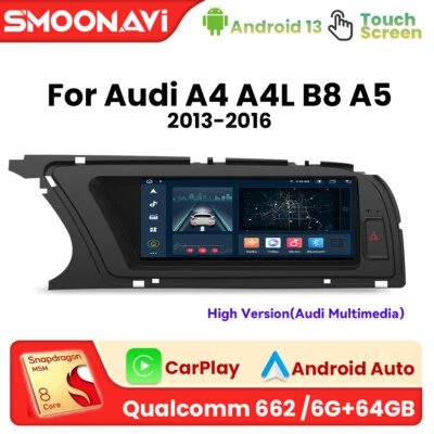 8.8" Audi A4/A5/B8/S4 Multimedia Autoradio Android 14 Display 6+64GB 8-Kern SWC - Bild 1 von 4