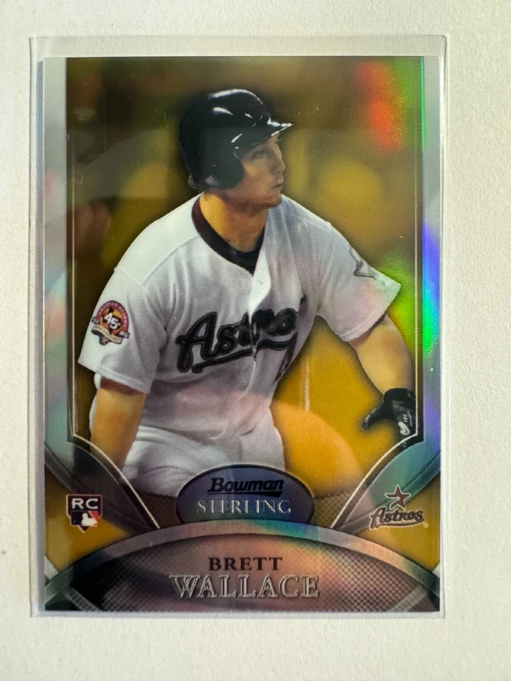 K244,869 - 2010 年 Bowman 纯银折射器 #50 Brett Wallace #/50 — 第 1/1 张图片