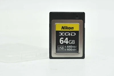 Nikon MC-XQ64G XQD 64GB High-Speed Memory Card - Image 1 of 3