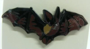Murciélago insignia pasador de esmalte realista Little Critterz LCBP0064 - Imagen 1 de 3