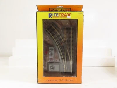 MTH 40-1005 Real Trax O-31 Left Hand Switch LN - Image 1 of 4