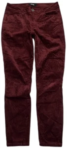 Paige Pants Womens (28) Burgundy Hoxton Ankle Corduroy Mid Rise Stretch (Tag 26) - Picture 1 of 9