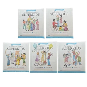 The Superkids Reading First Grade 1st Semester Adventures of The Superkids 1-10 - Picture 1 of 1