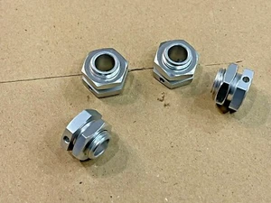 Aluminum Wheel 17mm hex for Arrma limitless / Felony / Infraction / Mojave Silve - Imagen 1 de 2