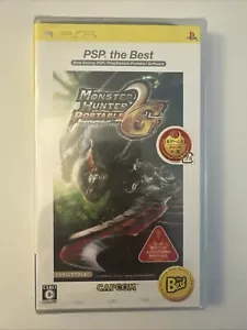 Monster Hunter Portable 2nd G the Best PS Portable PSP BRAND NEW SEALED IMPORT - Picture 1 of 3