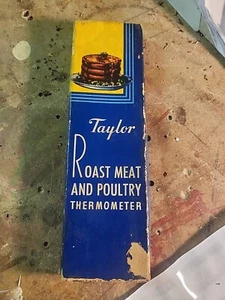 Vintage Taylor Roast Meat and Poultry Thermometer, Complete in Box - Picture 1 of 9