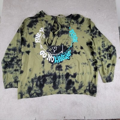 NEFF Sweatshirt Adult 3XL XXXL Green Black Hoodie Sweater Skater Streetwear Mens - Image 1 of 4