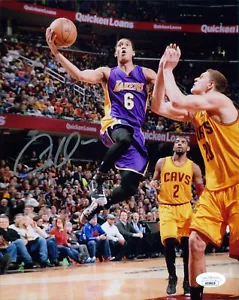Jordan Clarkson Los Angeles Lakers Signed 8x10 Matte Photo JSA Authenticated - Picture 1 of 2