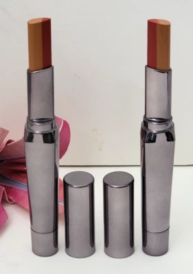 2 pk BENEFIT they're Real Double The Lip Lipstick and Lip Liner CRIMINALLY CORAL - Image 1 of 4