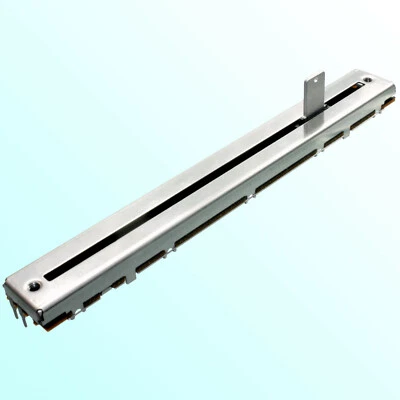 ALPS 10K Fader RSA0N11 log dual pot potentiometer travel 3.94" total 5.04" A10K - Image 1 of 4