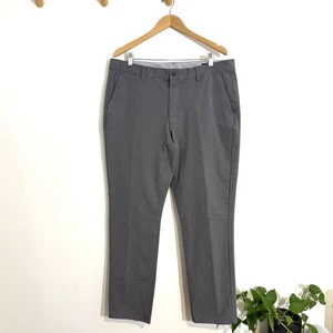 Bonobos Men's Gray Slim Fit Tapered Soft Washed Chinos Pants Size 38 x 30   - Picture 1 of 11