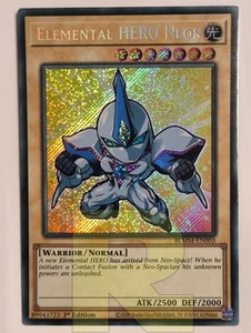 Neos EROE Elementale / Elemental HERO ® Rara Secret ® BLMM-EN003 ® Inglese - Picture 1 of 4