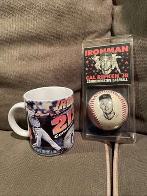 Cal Ripken Jr Memorabilia Lot Baltimore Orioles Ironman - Image 1 of 4