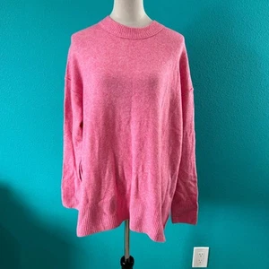 Neu mit Etikett Aerie Unreal Pullover Damen Country rosa kuschelig leichter Pullover Gr. S - Bild 1 von 4