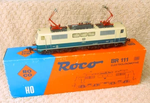 ROCO 4133 DB BR111 ELECTRIC LOCO HO Scale CREAM AND BLUE - BOXED - Picture 1 of 6