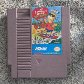 The Simpsons: Bart vs. The Space Mutants Nintendo NES Game  - UNTESTED