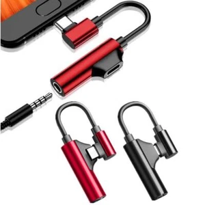 Chargeur 2en1 Type C vers 3.5mm Casque AUX Audio Jack USB C Câble Adaptateur Charge - Photo 1 sur 25