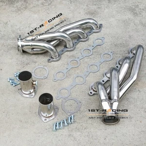 Shorty LS Swap Exhaust Headers For Chevrolet LS1 LS6 LSX LS2 4.8L 5.3L 5.7L V8 - Picture 1 of 6