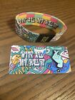 ZOX Silver Strap Small With Pin -With All My Heart  - Wristband Bracelet w/Card