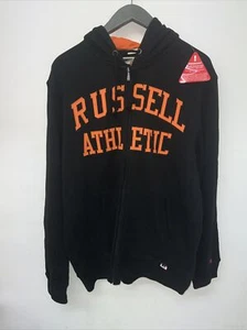Russell Athletic Black Zip Up Hoodie, Size Small New With Tags - Picture 1 of 4