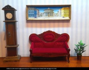 CASA BAMBOLE La città ideale Piero Della Francesca 1450 QUADRO 1:12 Miniatura - Foto 1 di 7