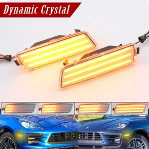 2x For VW R32 2008 MK6 Golf TDI Jetta 2005+ LED Sequential Side Marker Light - Picture 1 of 9