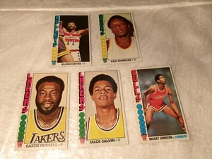 Lot of 5 Vintage 1969 NBA Tops Basketball Cards Elvin Hayes Cazzie Russell ++ - Picture 1 of 7