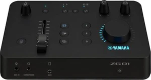 YAMAHA Audio Mixer ZG01 Audio Streaming Mixer Black for Game Distribution - Picture 1 of 4