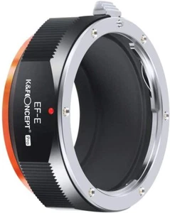K&F Concept Lens Mount Adapter for Canon EF EF-S Lens to Sony Alpha E NEX Mount - Picture 1 of 8