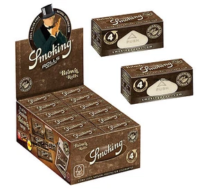Smoking® Brown Rolls Slim - 2 x 24 Rollen - Papers Rolls Brown Original® - Bild 1 von 5
