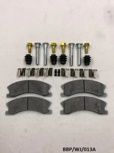 Front Brake Pads & Fitting KIT for Jeep Grand Cherokee WJ 1999-2004 BBP/WJ/013A - Picture 1 of 5