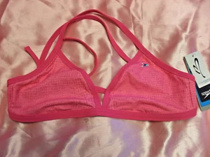 Pink Bikini Swimsuit Small S Bathing Top Speedo Missy Franklin NWT Retail $34 - Picture 1 of 5
