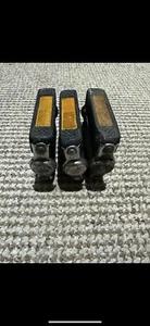 Raleigh Chopper Pedals - Left Hand Side - All 3 Sold Together - Genuine 1970/80s - Picture 1 of 13