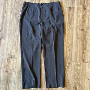 Chico's Design Size 2 Women's Pants Size 2 Synthetic Grey Pinstripe - Picture 1 of 3